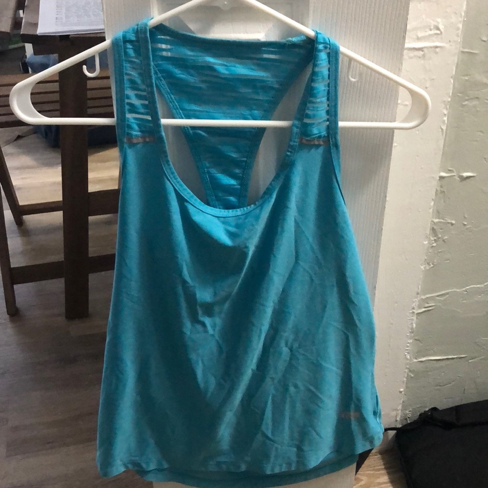 blue tank